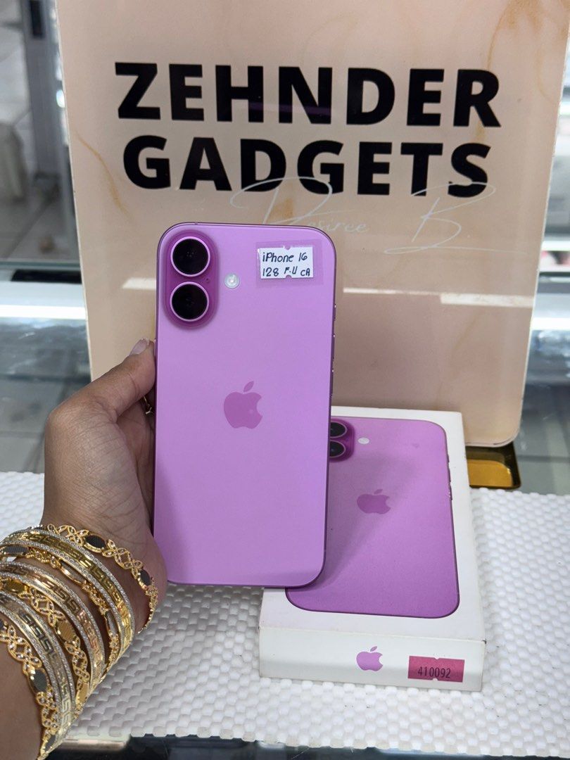 iPhone 16 128GB OPENLINE (5 MONTHS OLD) NTC APPROVED (Category: iPhone 16 Series) located in San Juan City. Submitted by desireebayal96 (Listing ID 1369645429, Image 1). Description: iPhone 16 (PINK) * UNDER WARRANTY UNTIL DECEMBER 2025 * 128GB * OPENLINE (ANY SIM) * NTC APPROVED * 100% BATTERY HEALTH ORIGINAL (CAN CHECK 3UTOOLS) * 203 CYCLE COUNT * 100% SMOOTH * NO DENTS * NO SCRATCH * NO ISSUE * NO HISTORY OF REPAIR * NO ICLOUD ISSUE * NOT REFU