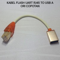 Kabel Flash UART RJ45 To USB A Female Ori Copotan, Elektronik, Lainnya ...