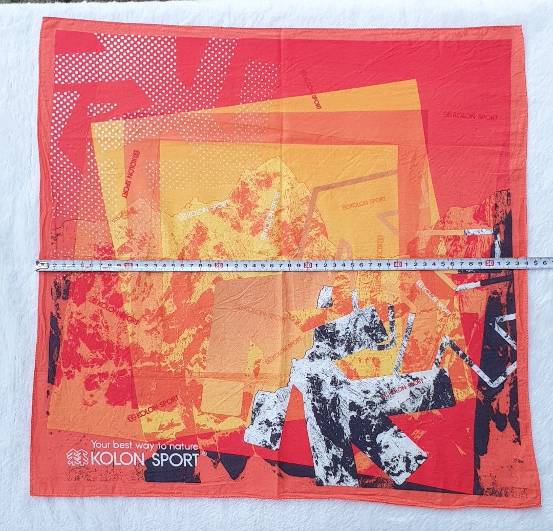 KOLON outdoor hankie (Category: Scarves) located in Tagum. Submitted by minimelstuff (Listing ID 1369617547, Image 3). Description: unused condition.