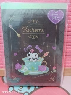 Kuromi memopad with stickers