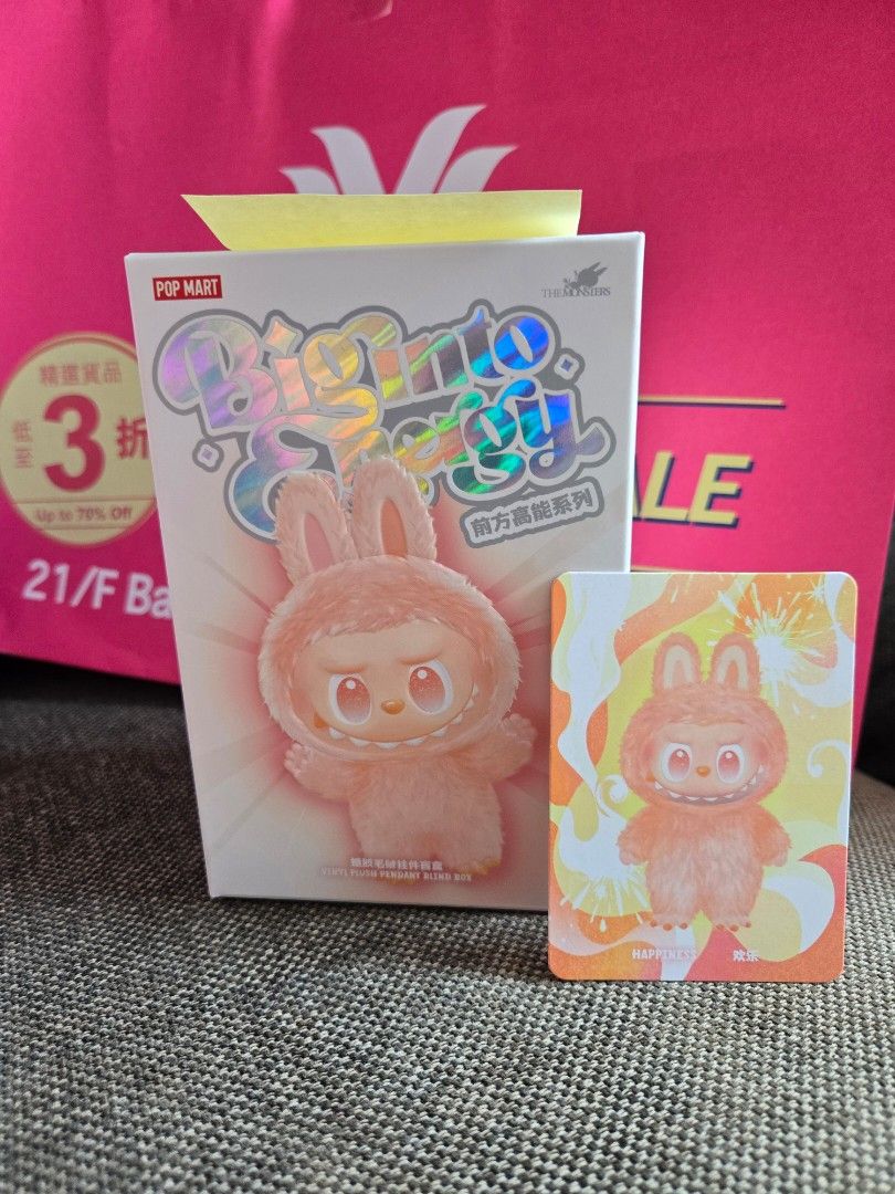 全新Labubu 3.0 歡樂, 興趣及遊戲, 玩具& 遊戲類- Carousell
