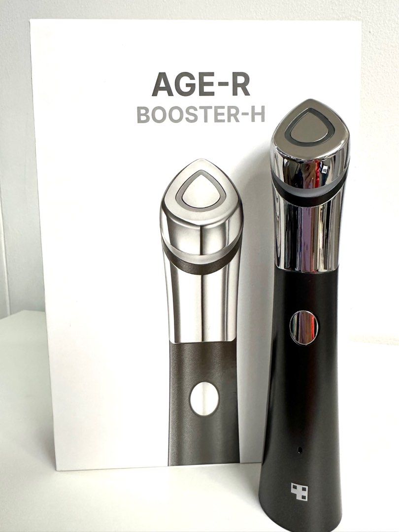 Medicube AGE-R Booster-H (Category: Face Care) located in Pasig City. Submitted by mitchie24 (Listing ID 1369565111, Image 1). Description: Boosts skincare benefits and accelerates absorption. Used for almost a month only. RFS: Decluterring skincare devices.
