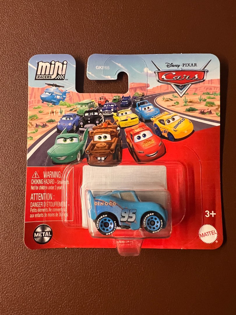 Mini Racers Pixar Cars - Dinoco Lightning McQueen LMQ, Hobbies & Toys ...