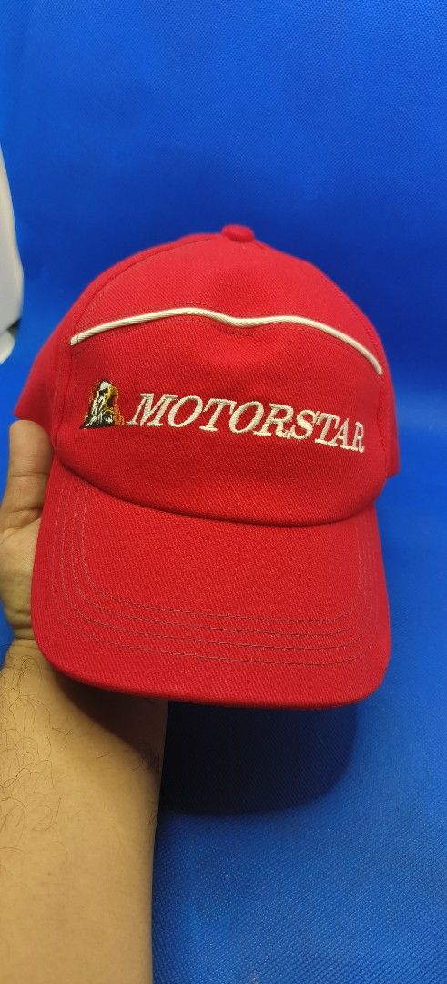 Motorstar baseball cap embroidered (Category: Caps & Hats) located in Quezon City. Submitted by angeleye7.authentic.source (Listing ID 1369555625, Image 1). Description: .