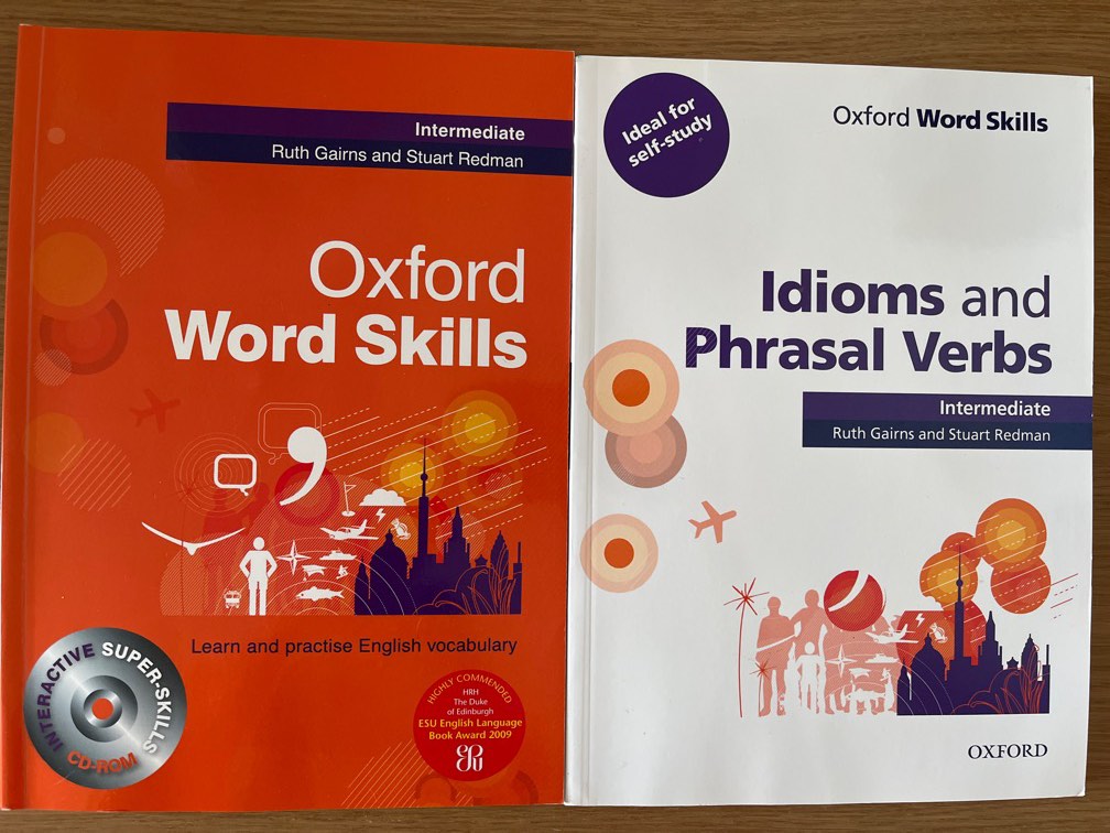 Oxford Word Skills & Idioms and Phrasal Verbs (Intermediate), 興趣及遊戲, 書本 ...