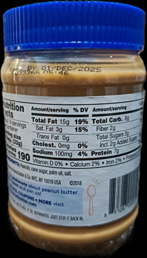 Peanut Butter & Co Smooth Operator 454g (Category: Packaged & Instant Food) located in Manila. Submitted by rotalie (Listing ID 1369615038, Image 2). Description: Peanut Butter & Co Smooth Operator 454g Delivery thru Lalamove or Grab express c/o buyer from Sampaloc Manila. Payment via bank transfer or GCash before shipping :) For further inquiries, pls call us 09153264002.