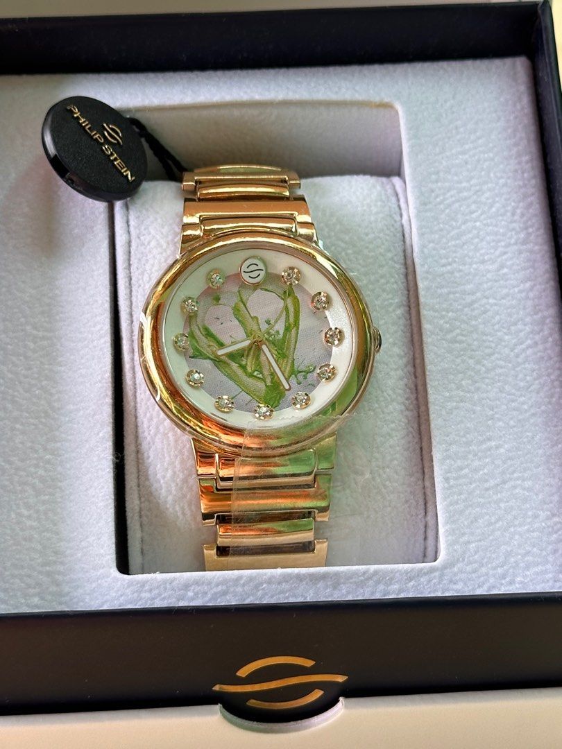 Philip stein (Category: Luxury Watches) located in Roxas City. Submitted by mherry1989 (Listing ID 1369506901, Image 3). Description: Original Philip Stein Colors in HEART ALL GOLD TONE 💯original or MONEY BACK Brandnew with box Original origina only .