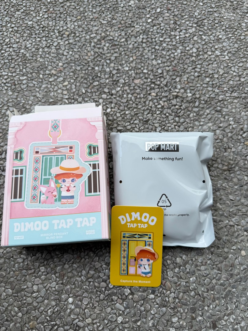 Pop mart- dimoo tap tap mirror, Hobbies & Toys, Toys & Games on Carousell