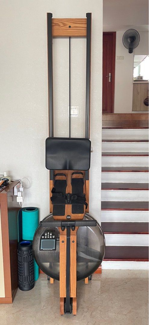 Rowing machine (Category: Cardio & Fitness Machines) located in Singapore. Submitted by zzzjinqiu457395 (Listing ID 1369600995, Image 2). Description: British water rowing machine.
