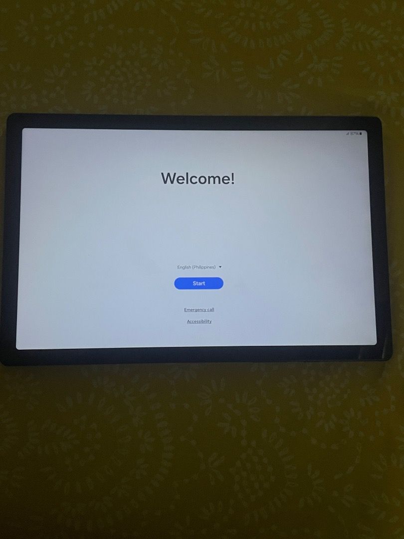 Samsung Galaxy Tab A8 (Category: Android) located in Caloocan City. Submitted by cayanandom12933 (Listing ID 1369512780, Image 1). Description: Device: Samsung Tab A8 Condition: No scratches but there are visible dents at the back (the overall unit is above satisfactory) Network: GSM/HSPA/LTE Charging Cable: Adapter + Cable (Type C) SIM: Any SIM Memory Card Slot: Available Display: 10.5", 1200 x 1920 pixels OS: Android 14 CPU: Octa-Core Internal 