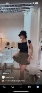 Ssaw 黑短袖 綁帶兩穿 全新 均碼64209638073857110