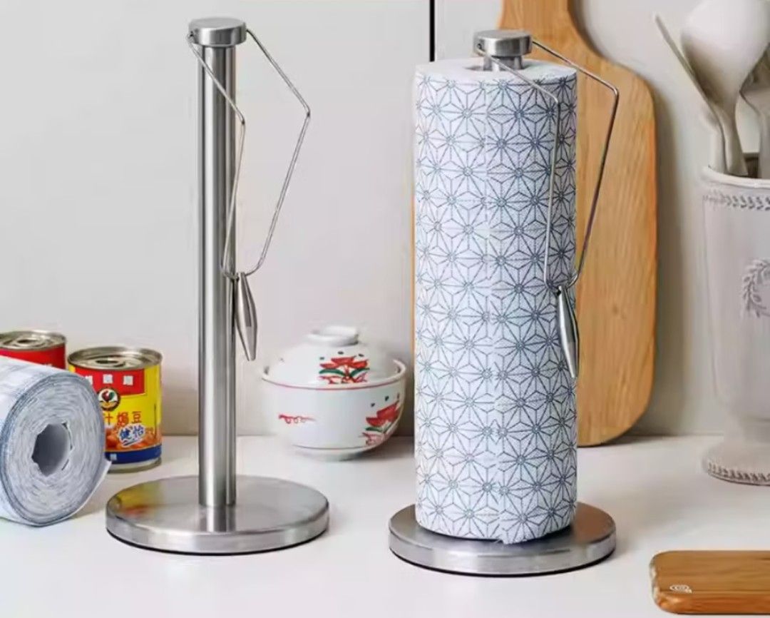 Stainless steel paper towel holder kitchen towel stand for paper towel high quality home kitchen use