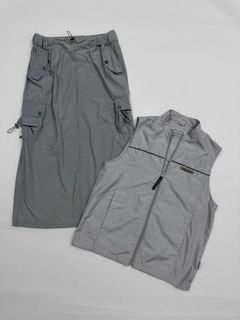 Stone blue vest