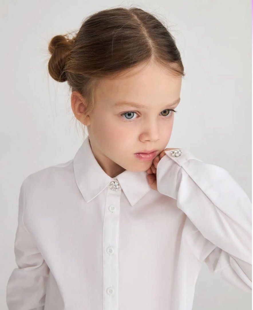 Terranova White Polo Croptop Longsleeves (Category: Babies & Kids Fashion) located in Las Pinas. Submitted by aheartj (Listing ID 1369590538, Image 1). Description: .