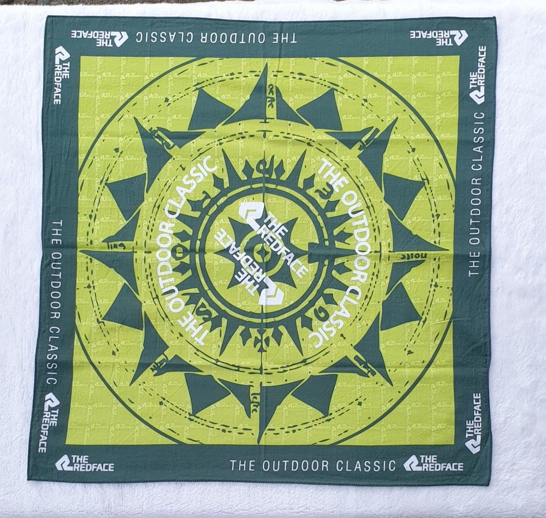 THE RED FACE ourdoor hankie (Category: Scarves) located in Tagum. Submitted by minimelstuff (Listing ID 1369620145, Image 1). Description: unused condition size on pics.