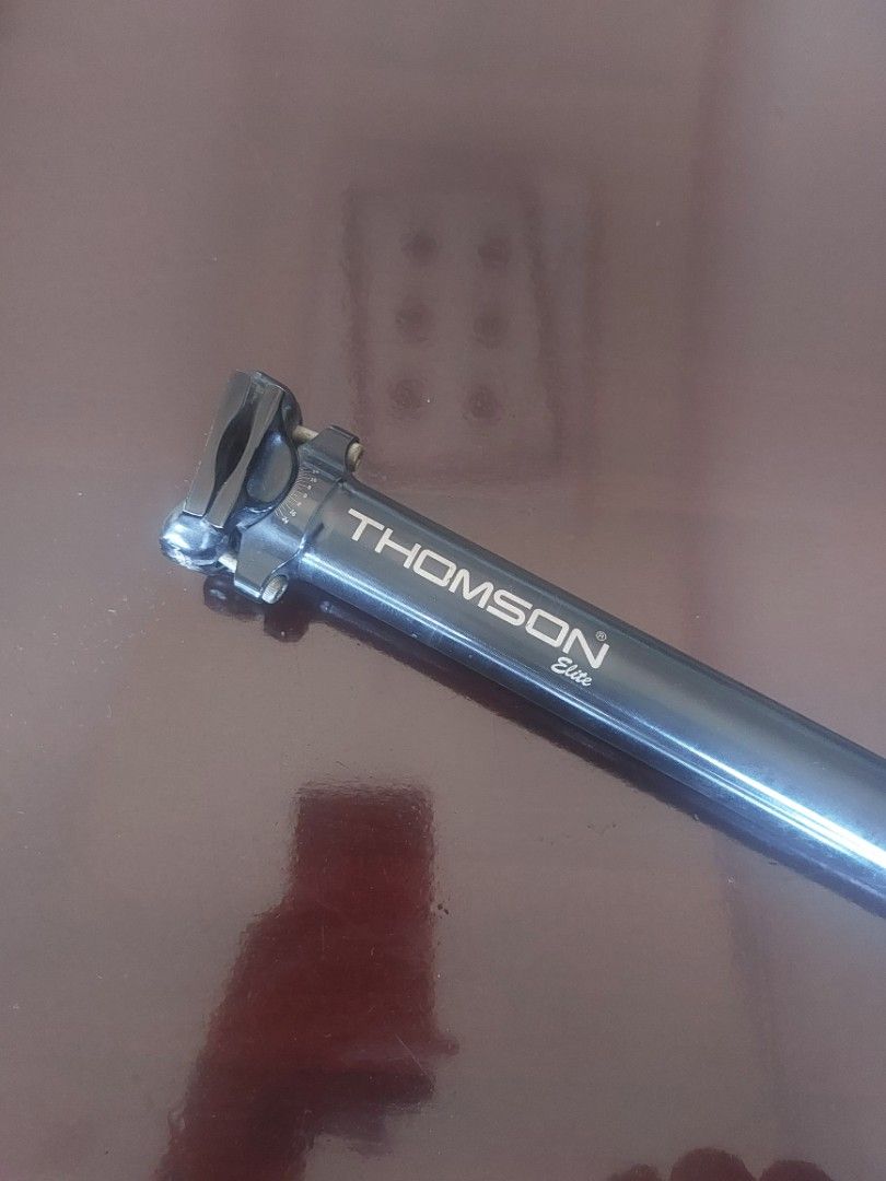 Thomson Elite Seat Post (Category: Bicycles) located in Quezon City. Submitted by jmrsii (Listing ID 1369533148, Image 1). Description: Selling my Thomson Seatpost..