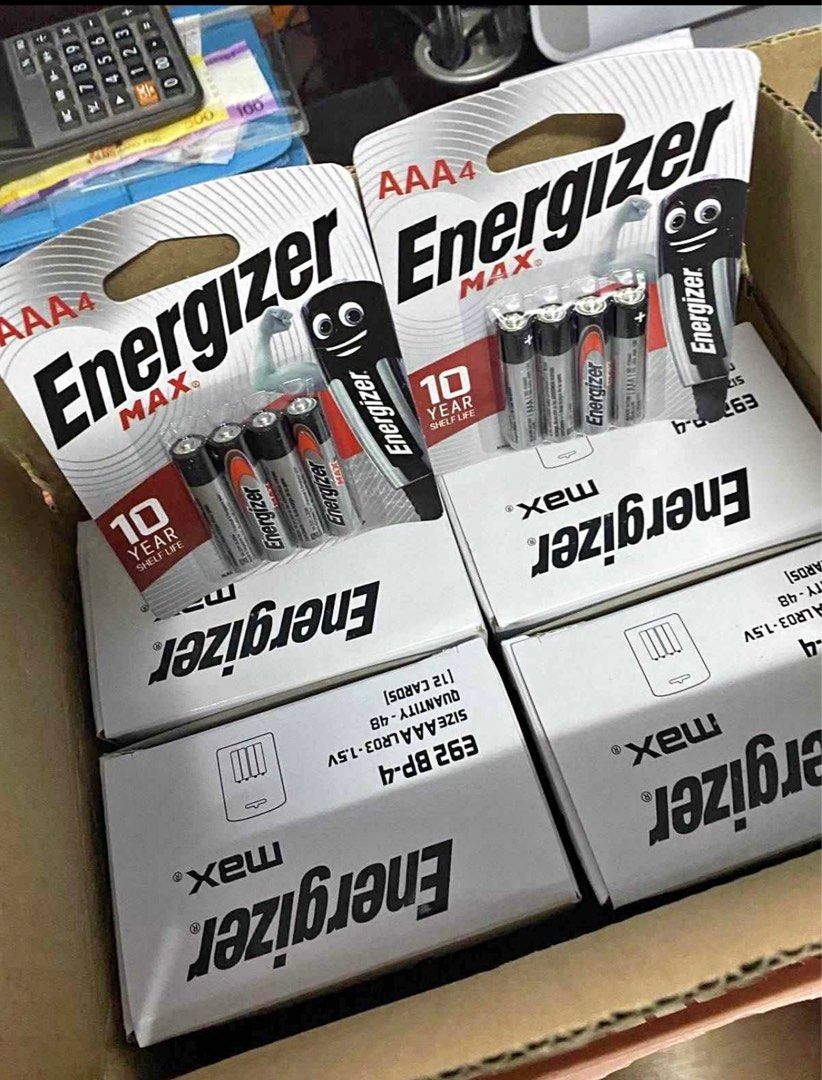 TRIPLE A ENERGIZER BATTERY (Category: Batteries & Chargers) located in Manila. Submitted by shopbyelli (Listing ID 1365218775, Image 2). Description: Mall price 200-250 for 4 pcs.