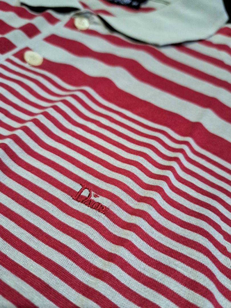 Vintage Dior Button Up Polo Shirt (Category: Luxury Apparel) located in Baguio. Submitted by nestascloset (Listing ID 1369676445, Image 3). Description: Vintage Dior Button up Polo Shirt Size: XL fits Large Condition: 9.5/10 Issue: N/A Price: 300 📌Baguio City Location for Meetups or Dropping 📌Add Shipping fee if outside Baguio Area 📌 Please Limit Your Expectation Items are Thrifted/Second hand goods 📌DM for more information.