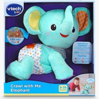 VTECH Educational Elephant Crawling toy Musical toy for 9mos babies