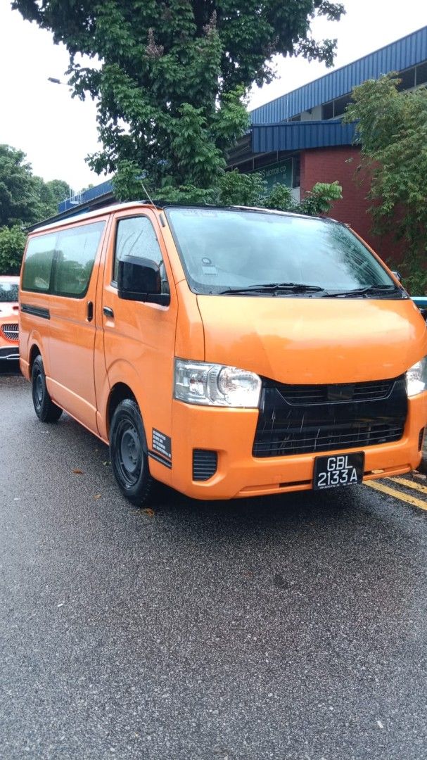 (NETT .. NO GST)     Rent Nissan Toyota nv350 hiace urvan nv200 van rental hourly hour daily monthly diesel petrol electric62872682417411111