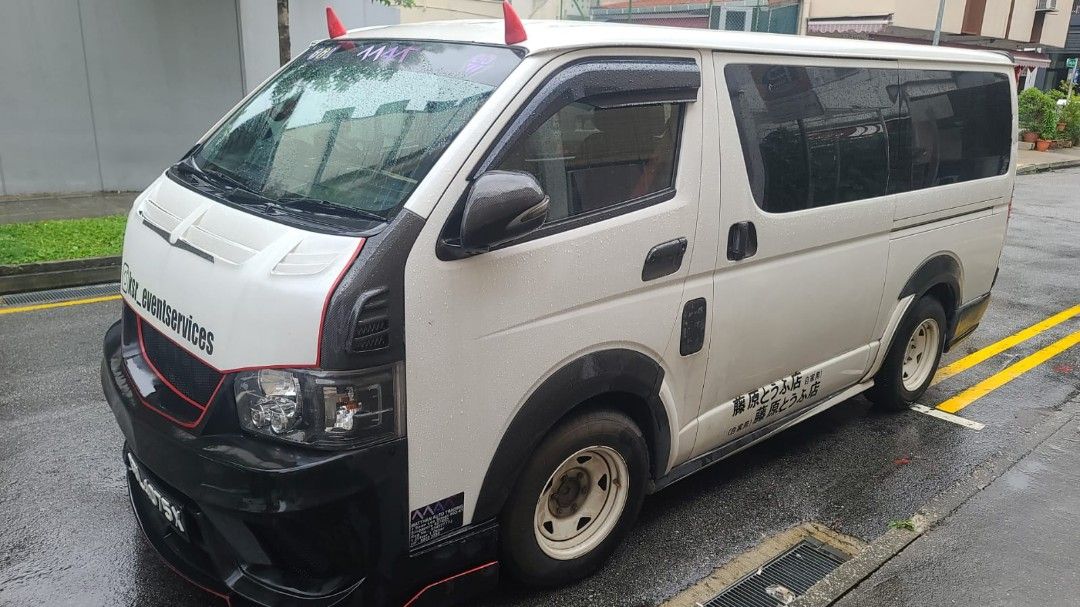 (NETT .. NO GST)     Rent Nissan Toyota nv350 hiace urvan nv200 van rental hourly hour daily monthly diesel petrol electric62872682417411113