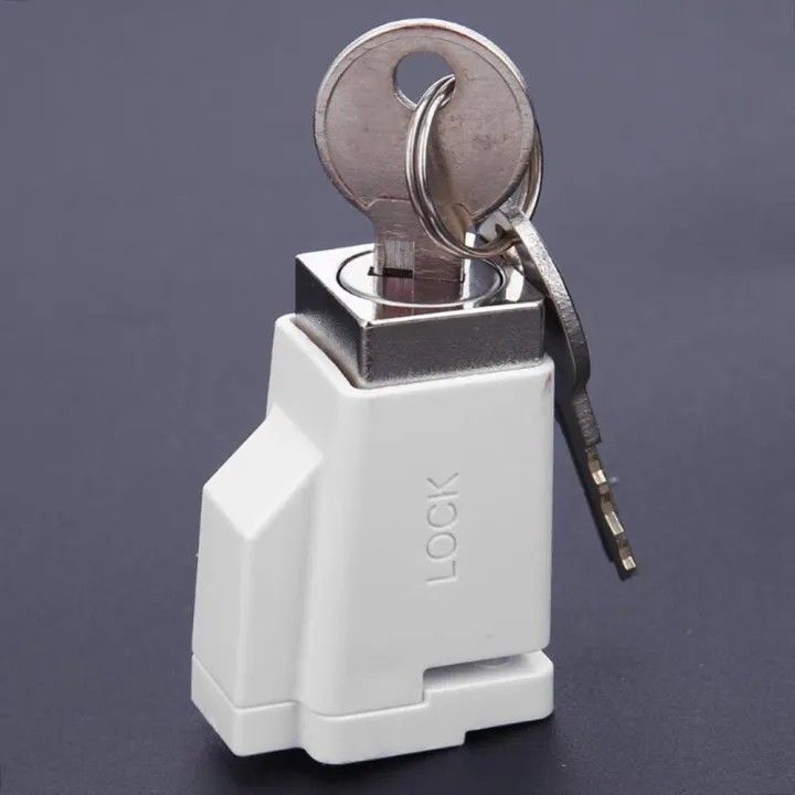 Lock Security Locks (Category: Locks, Doors & Gates) located in Singapore. Submitted by xfxMxmxt (Listing ID 1369649850, Image 1). Description: delivery @ $8 X2 White Sliding Window With 2 Keys Push Window Window Restrictor Locks Window Lock Security Locks Locks (C) .
