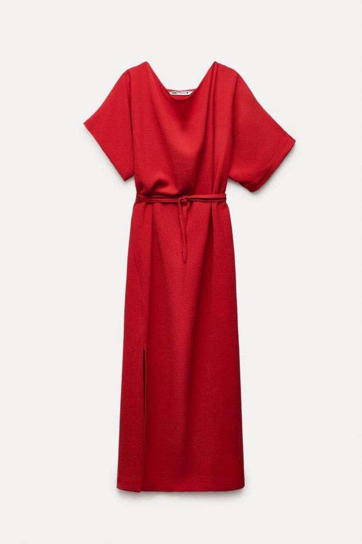 Zara Red Dress (Category: Dresses) located in Tarlac. Submitted by ms.bee_ (Listing ID 1369548143, Image 1). Description: BRAND NEW WITH TAGS NO WHEN WORN, swipe left to see other pictures NO MEASUREMENTS ALL SALES ARE FINAL, NO ASKING FOR LP MOP: GCASH or BDO MOD: JNT Price + SF (shouldered by buyer).