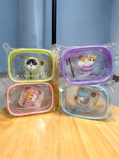 全新日版 2025 Mofusand 小型化妝袋 痛袋 藍牙耳機袋 透明袋 小錢包 公仔袋64215241280131110