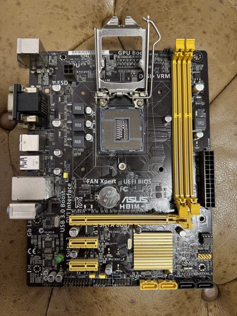 電腦組合] ASUS H81M-E + i5-4460 + Maxxon E630火牛+ LG DVD機