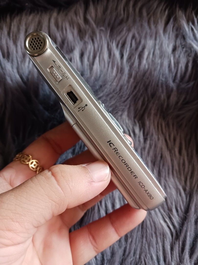 Affordable SONY recorder (ICD-AX80) tested okay 😍 (Category: Voice Recorders) located in Malolos. Submitted by afford.japan (Listing ID 1369723677, Image 3). Description: Japan Surplus.