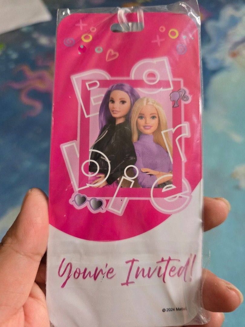 Barbie Invitation 9pcs free headband (Category: Occasions & Party Supplies) located in Valenzuela. Submitted by cessa009 (Listing ID 1369724850, Image 1). Description: Was not used in the shakey's party.