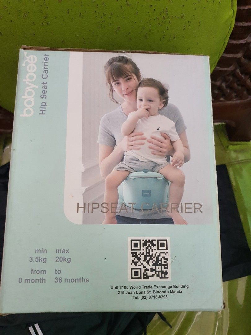 Babybee hipseat carrier (Category: Carriers & Slings) located in Marilao. Submitted by dlane (Listing ID 1369870064, Image 2). Description: gifted. opened but never used. selling coz I already have a carrier. color: maroon.