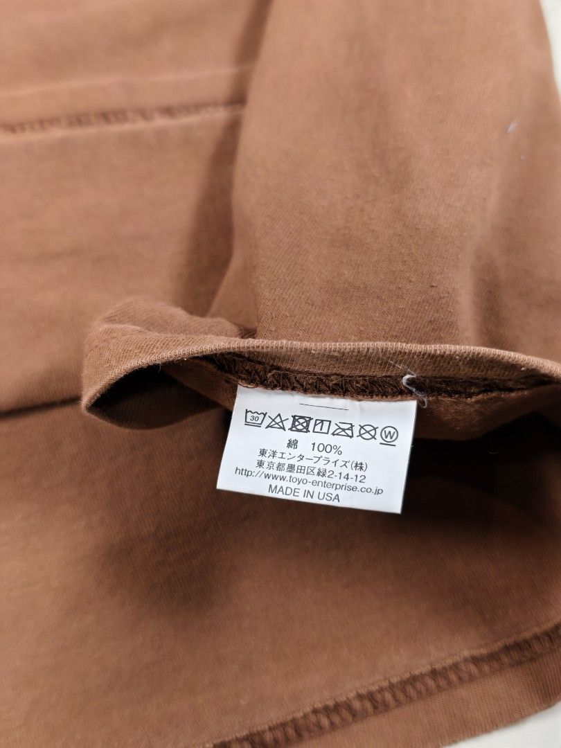 Buzz Rickson's Loopwheeled Pocket Tee (Brown) (Category: Tshirts & Polo Shirts ) located in Roxas City. Submitted by fadesandpatinas (Listing ID 1369839386, Image 3). Description: Buzz Rickson's Loopwheeled Pocket Tee (Brown) A high-quality staple from Buzz Rickson’s, this pocket tee is made using traditional loopwheel knitting machines that produce a dense, yet soft and breathable fabric. Known for their dedication to authenticity and craftsmans