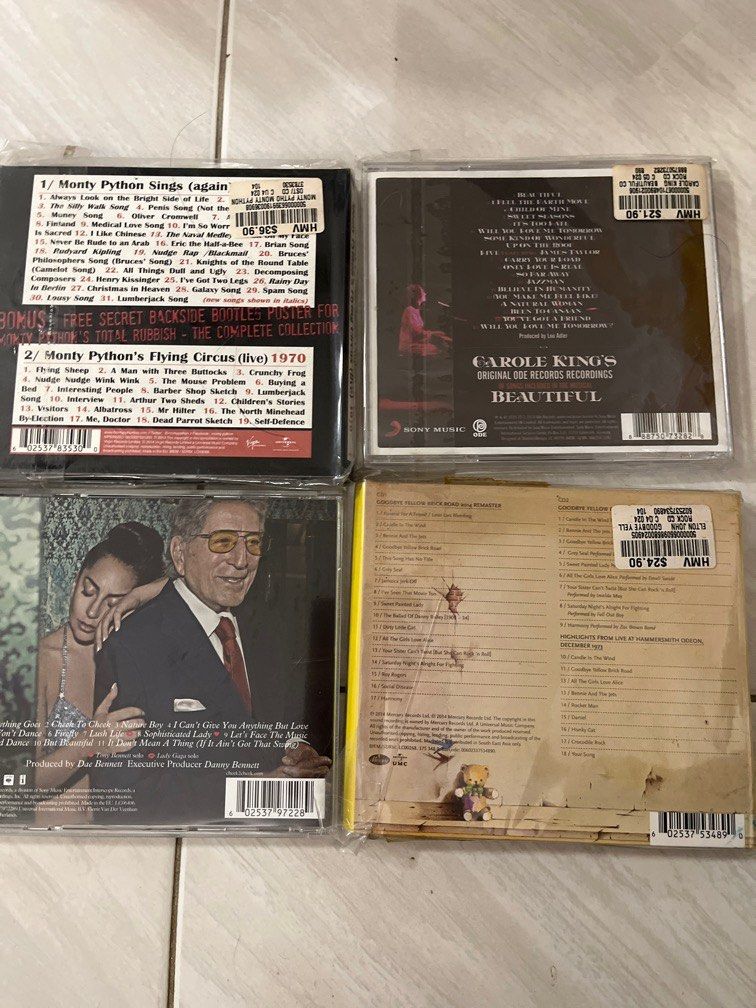 CD BUNDLE (Category: CDs & DVDs) located in Singapore. Submitted by dq73740 (Listing ID 1369787127, Image 2). Description: different artists pick and choose $20 each take all get special bundle price.