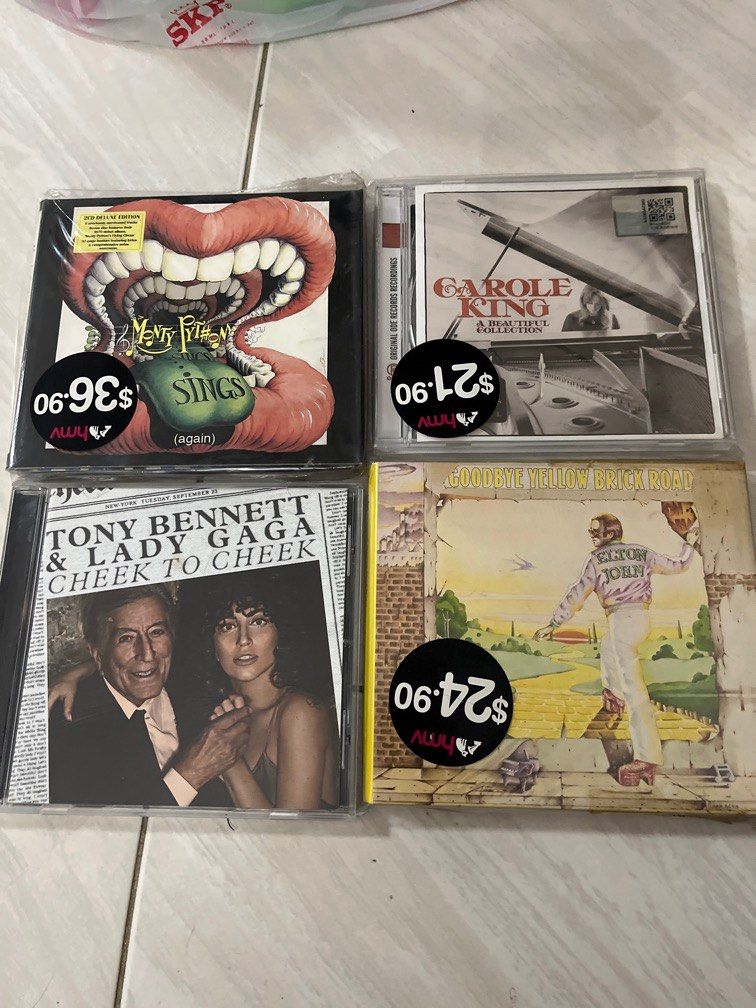 CD BUNDLE (Category: CDs & DVDs) located in Singapore. Submitted by dq73740 (Listing ID 1369787127, Image 1). Description: different artists pick and choose $20 each take all get special bundle price.
