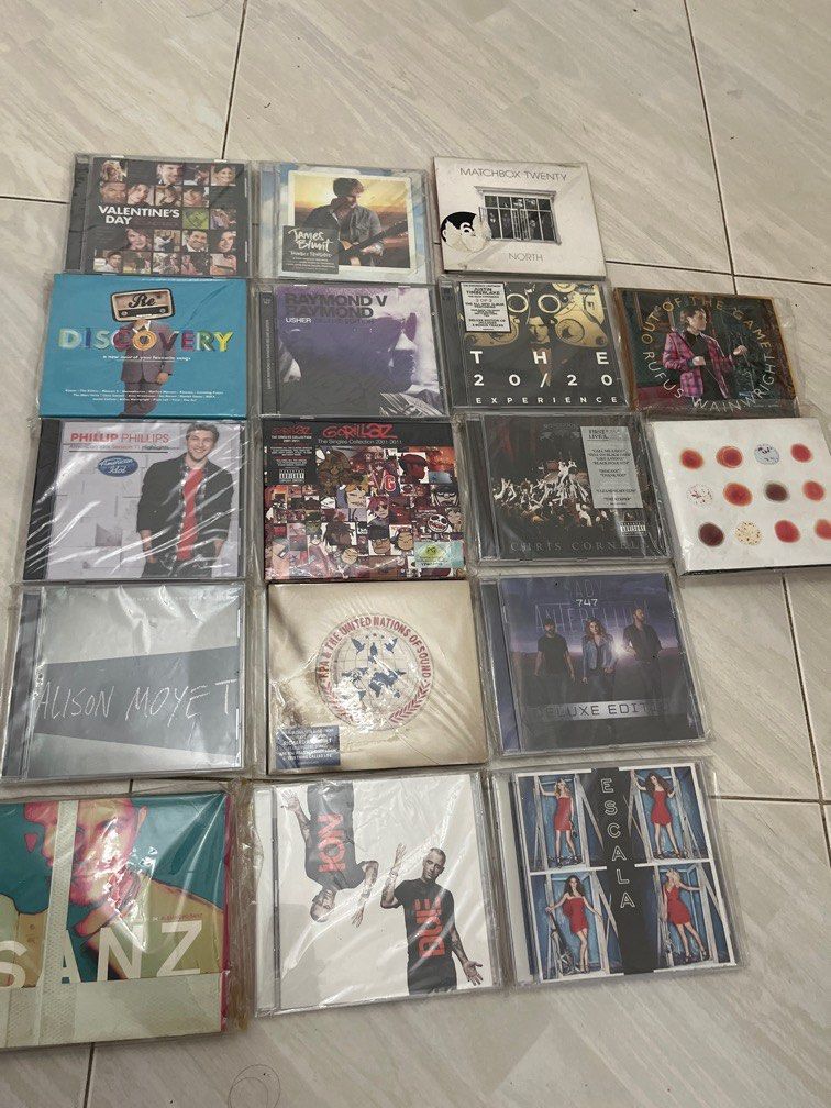 CD/HMV BUNDLE (Category: CDs & DVDs) located in Singapore. Submitted by dq73740 (Listing ID 1369776423, Image 3). Description: original titled album from various artists pick and choose $12/each.