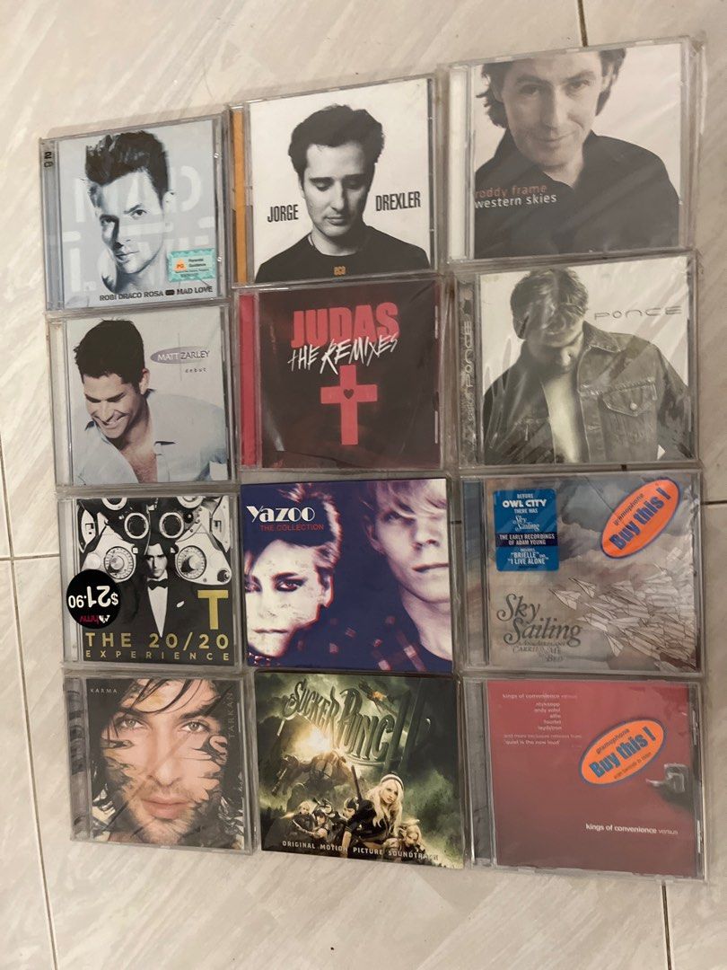 CD/HMV BUNDLE (Category: CDs & DVDs) located in Singapore. Submitted by dq73740 (Listing ID 1369776423, Image 1). Description: original titled album from various artists pick and choose $12/each.