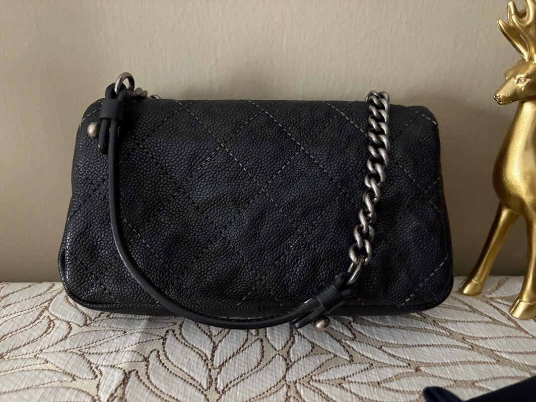 Chanel Rectangular Mini WOC (Category: Bags & Wallets) located in Petaling Jaya. Submitted by passion4bagz (Listing ID 1369763137, Image 2). Description: Price is fixed. No COD Card, Serial Number, Dustbag. No box WOC with rhodium strap. Very useful - can put iphone, key and cards. 3 slots (inner slot has zipper).