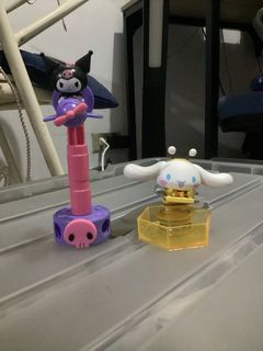 Cinnamoroll (Top Toy) and Kuromi (Jollibee)