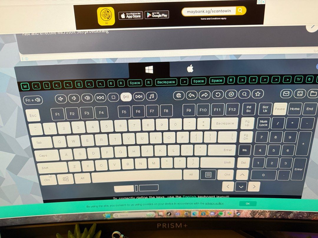 Custom keyboard63221275763073112