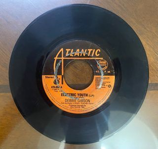 Debbie Gibson – Electric Youth / We Could Be Together Campfire Mix - Philippines Original Pop Music Vinyl Plaka 45 Rpm - VG