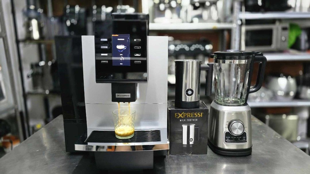 DR. COFFEE F09 BIG S FULLY AUTOMATIC ESPRESSO MACHINE (Category: Coffee Machines & Makers) located in Bulacan. Submitted by iamvanillapeach (Listing ID 1369740699, Image 1). Description: In good condition. Ready to use. No issue. With 30 days service warranty. Original brand new price is aroun 118k+..