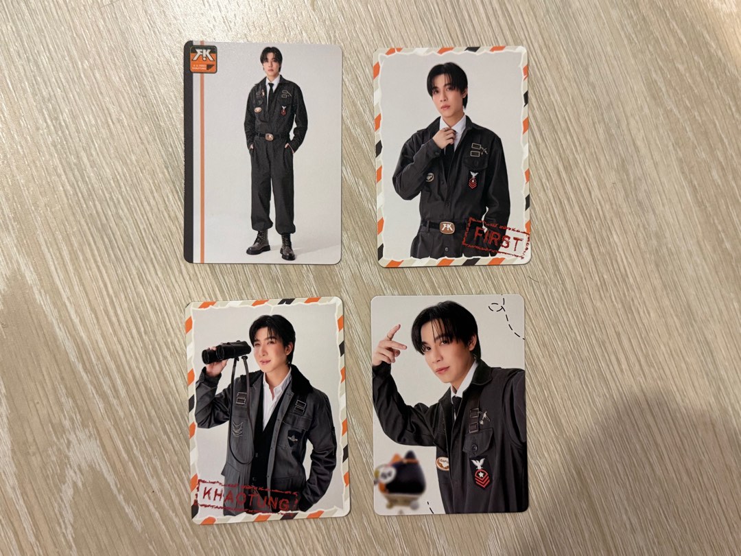 【直筆サイン入り】GMMTV First Khaotung ポストカード LOL First & Khaotung : Exclusive Photocard Set LOL 2023