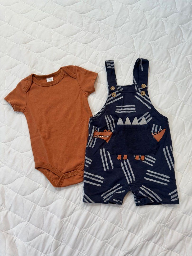 Jumper Set (PL Baby brand) (Category: Babies & Kids Fashion) located in Talisay. Submitted by retrobags (Listing ID 1369759681, Image 1). Description: Like new twice na use ni baby. Can fit 9-12mos. .
