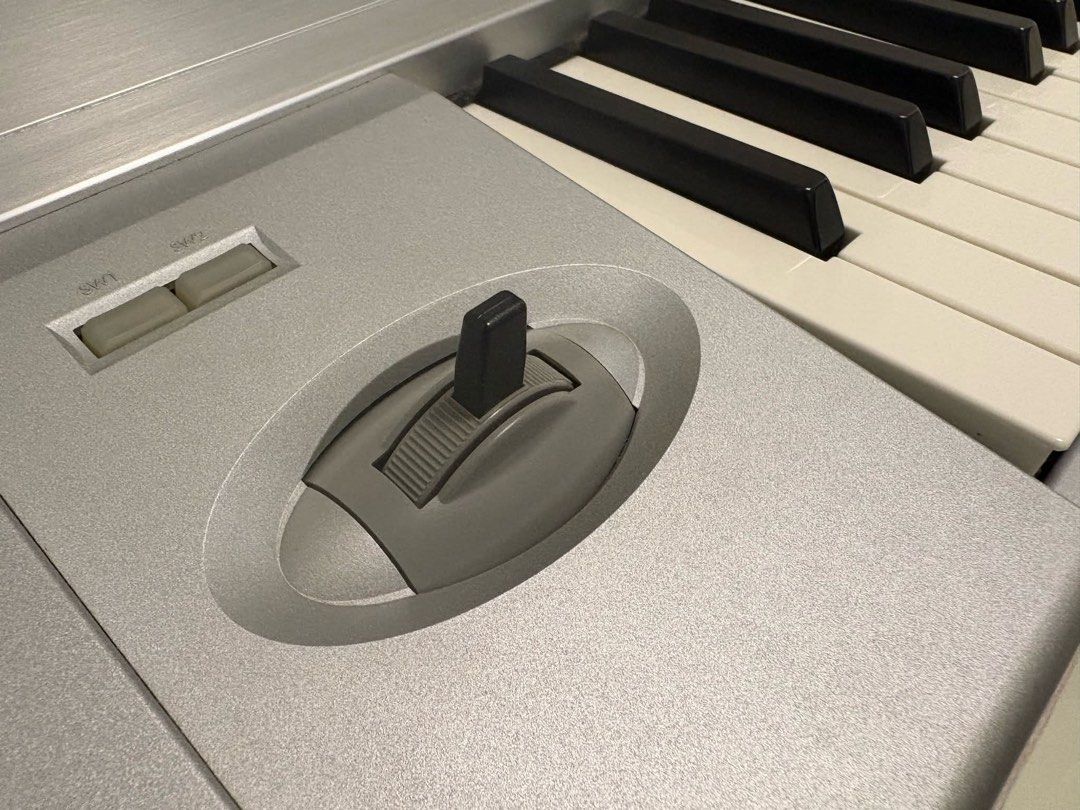 Korg Triton LE 88 keys (Category: Musical Instruments) located in Bulacan. Submitted by noadtnse (Listing ID 1369704675, Image 2). Description: Korg Triton 88 Functional no issue 220V original Japan made Can test before buying is better, Sobrang Kinis, Rare item na ganito. Please message me here or FB -Noa Ocampo Bustos bulacan for Pick Up only. .