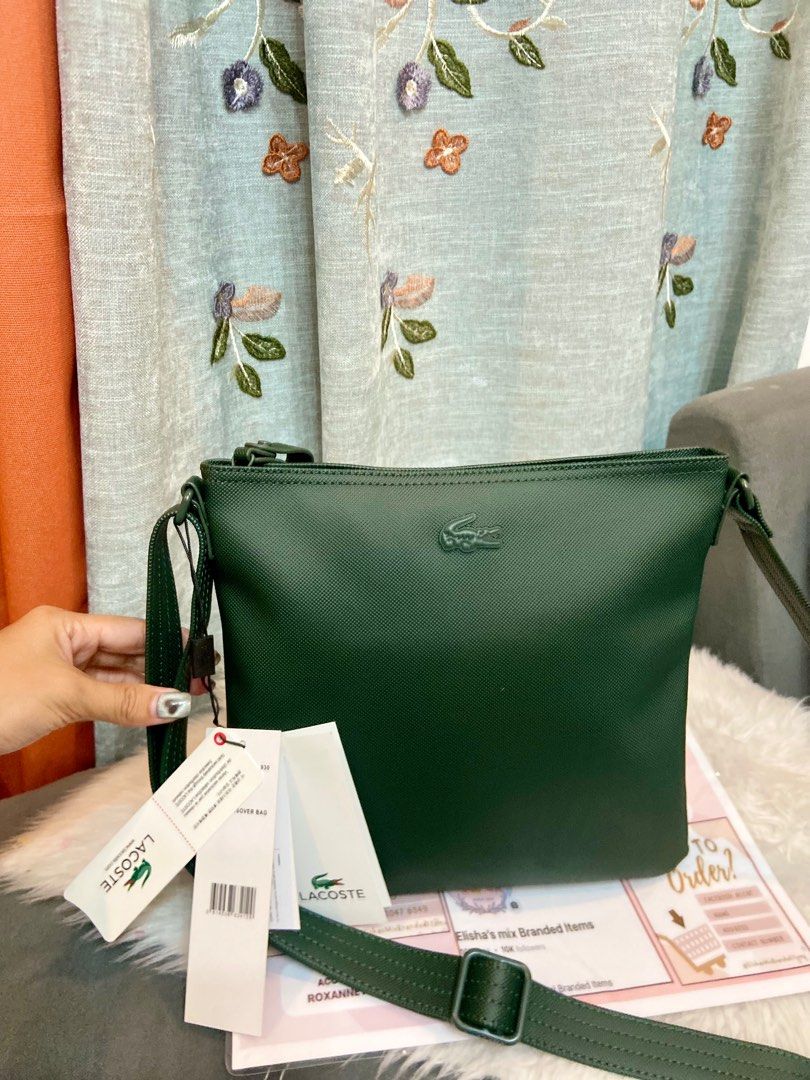 Lacoste sling bag (Category: Cross-body Bags) located in Gapan. Submitted by fernandez22 (Listing ID 1369735821, Image 1). Description: Brandnew lacoste Sling bag With tagprice Original or money back .
