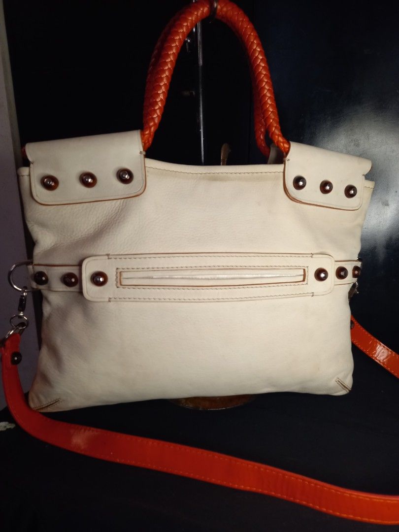 Lanvin 2-way (Category: Luxury Bags & Wallets) located in Bacolod City. Submitted by lippi_bhalanx (Listing ID 1369789153, Image 1). Description: genuine leather 15 x 11 inches no rubs no scratches on body RiRi Zipp in very good condition.