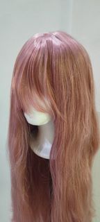 Light pink wig
