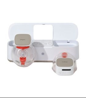 Like New! Imani iBox PA Wearable & Hospitable-Grade Breast Pump White