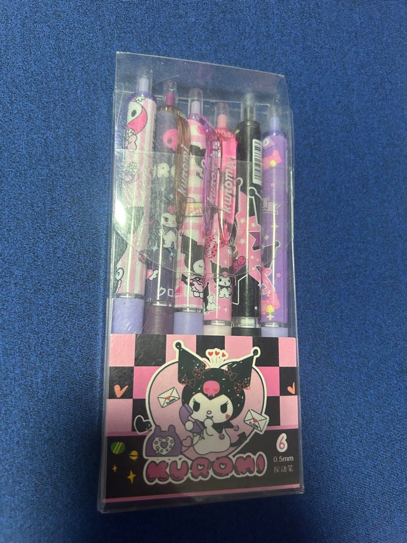 Limited: Sanrio / Slam Dunk Pen Set (Category: Stationery & School Supplies) located in Manila. Submitted by luxurybrandsonly (Listing ID 1369789767, Image 3). Description: 🖊️✨ FOR SALE: Sanrio Gel Pens – Kuromi & Cinnamoroll ✨🖊️ Add a dash of kawaii to your writing! 💕 💖 Choose from: 💜 Kuromi – for a little sass and style 💙 Cinnamoroll – for sweet and soft vibes ✅ Smooth gel ink ✍️ ✅ Super cute Sanrio designs ✅ Perfect for journaling, gifti